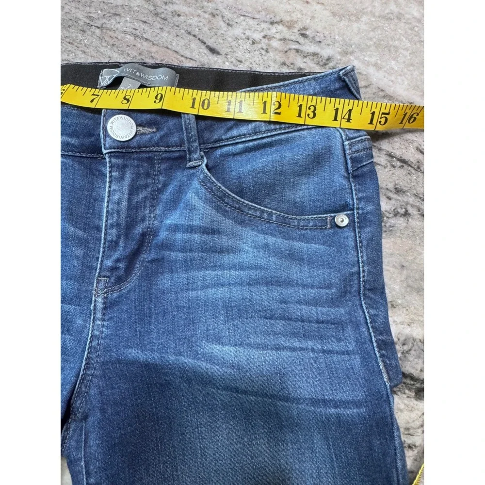 Wit & Wisdom Jeans Womens 2 Ab-solution Skinny Denim Blue Casual‎ Stretch